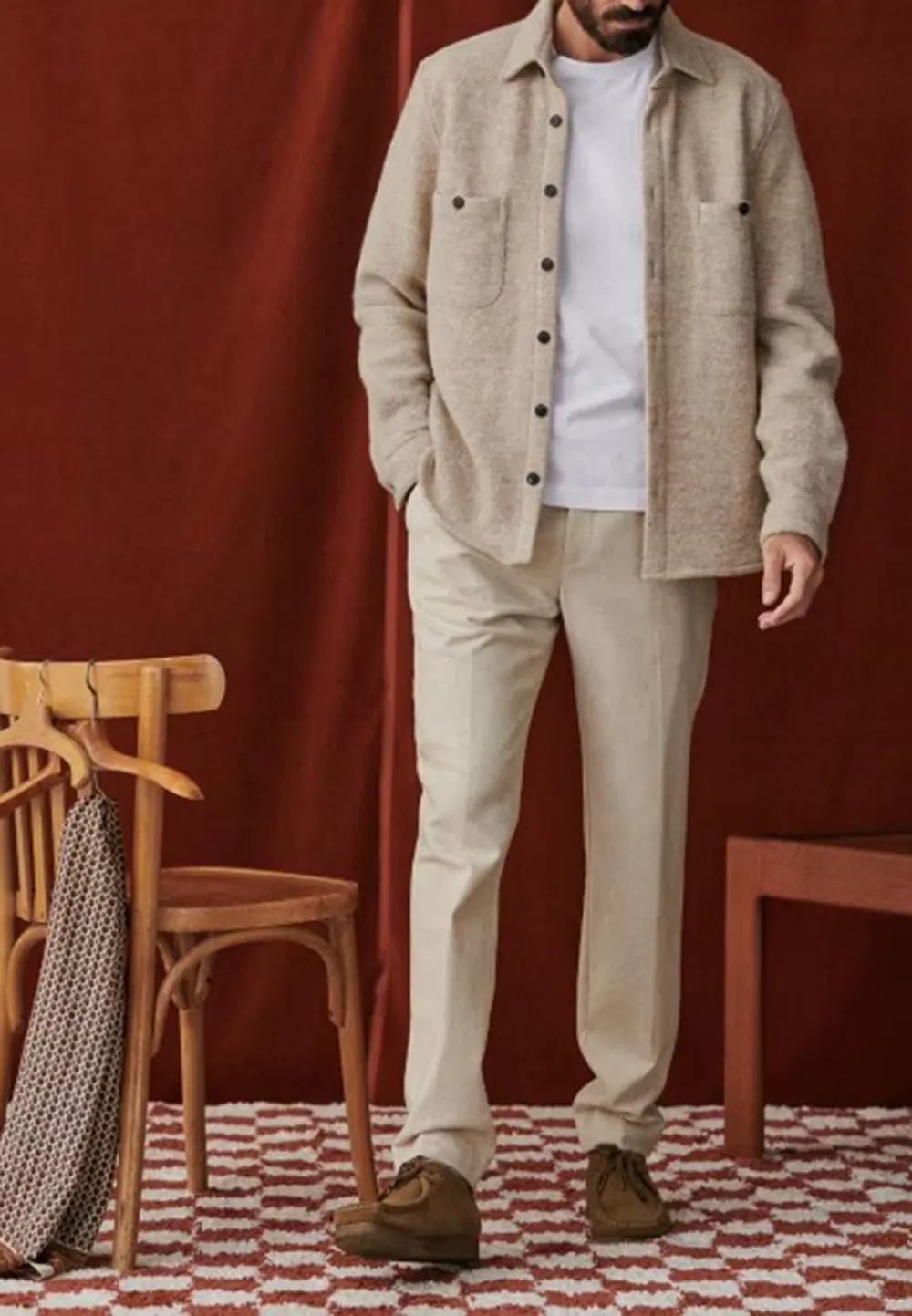 Buttoned Fastening Shirt