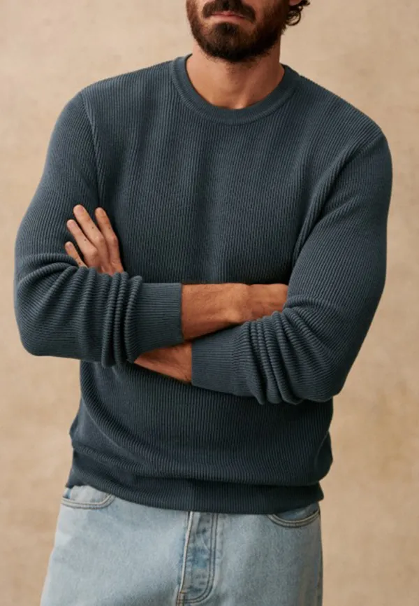 Sweater-Steel Blue