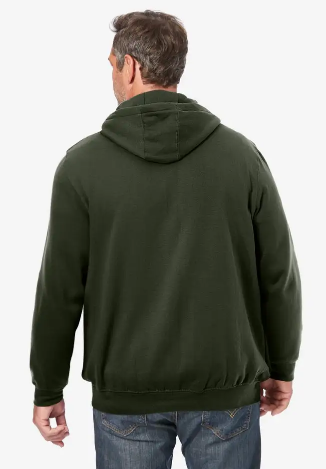 Fleece Zip-Front Hoodie