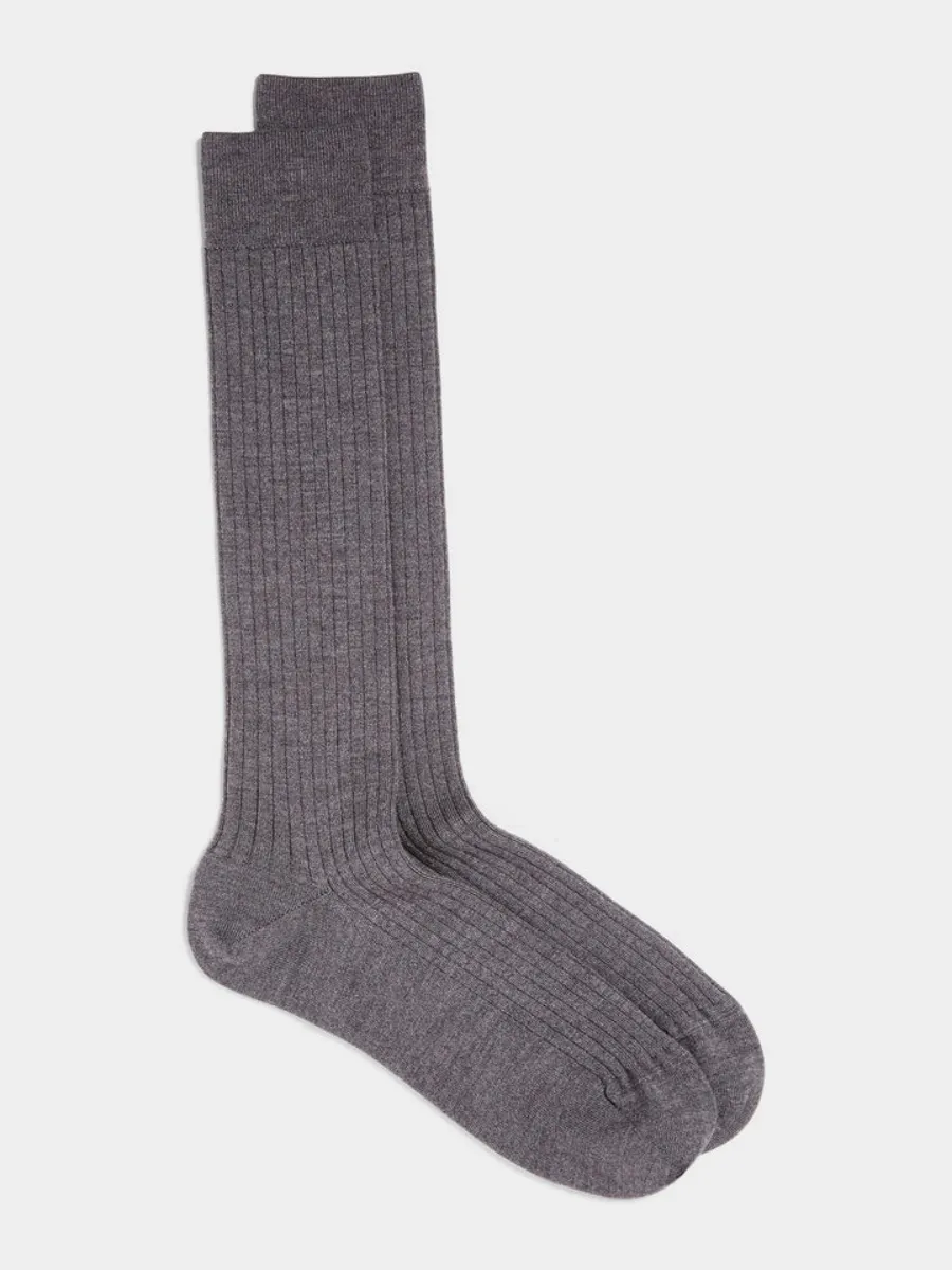 Ribbed Dress Socks