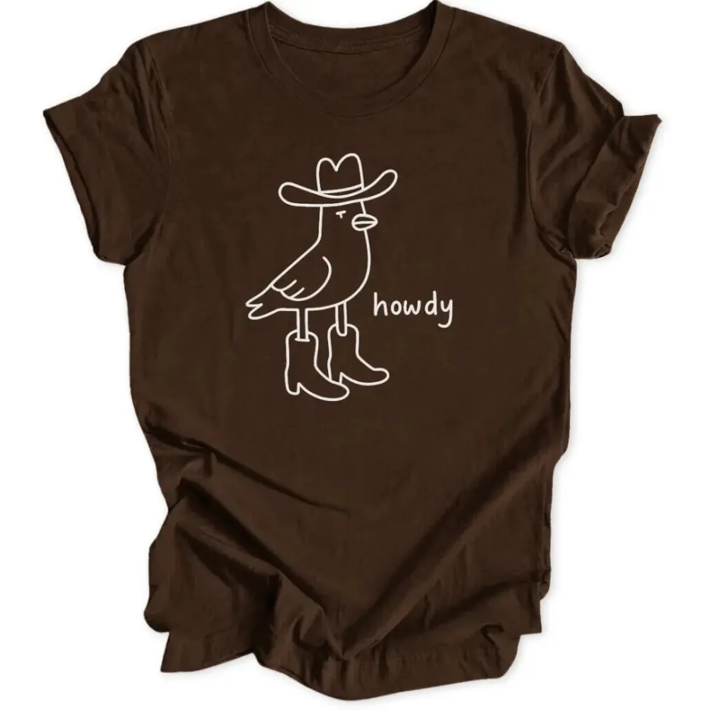 Howdy Pigeon Unisex T-Shirt