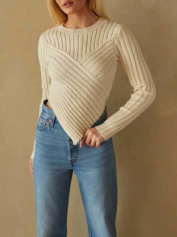 Bailey Ribbed Knit Sweater