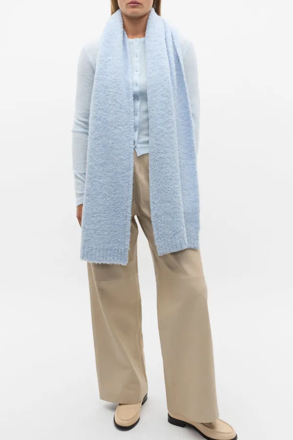 Winter Wool Boucle Scarf