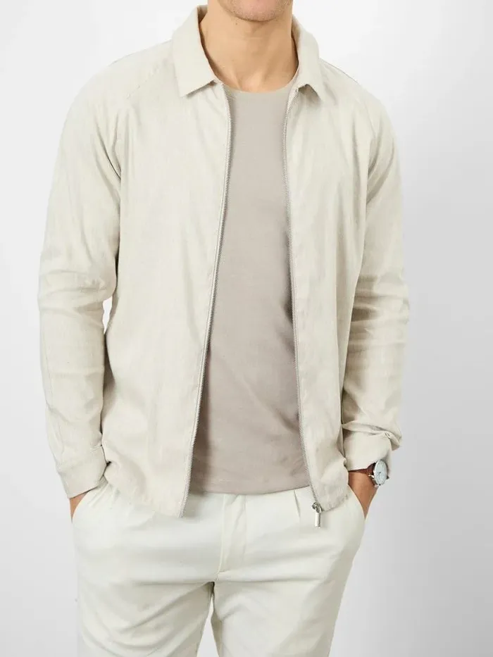 In Oatmeal Daily Leisure Soft Outerwear
