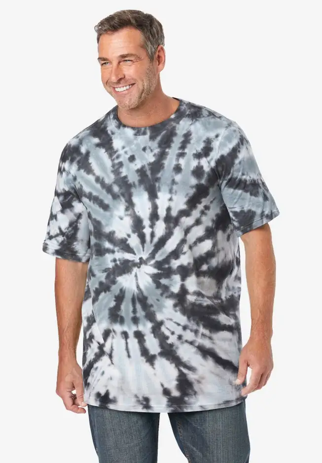 Lightweight Tie-Dye Crewneck Tee