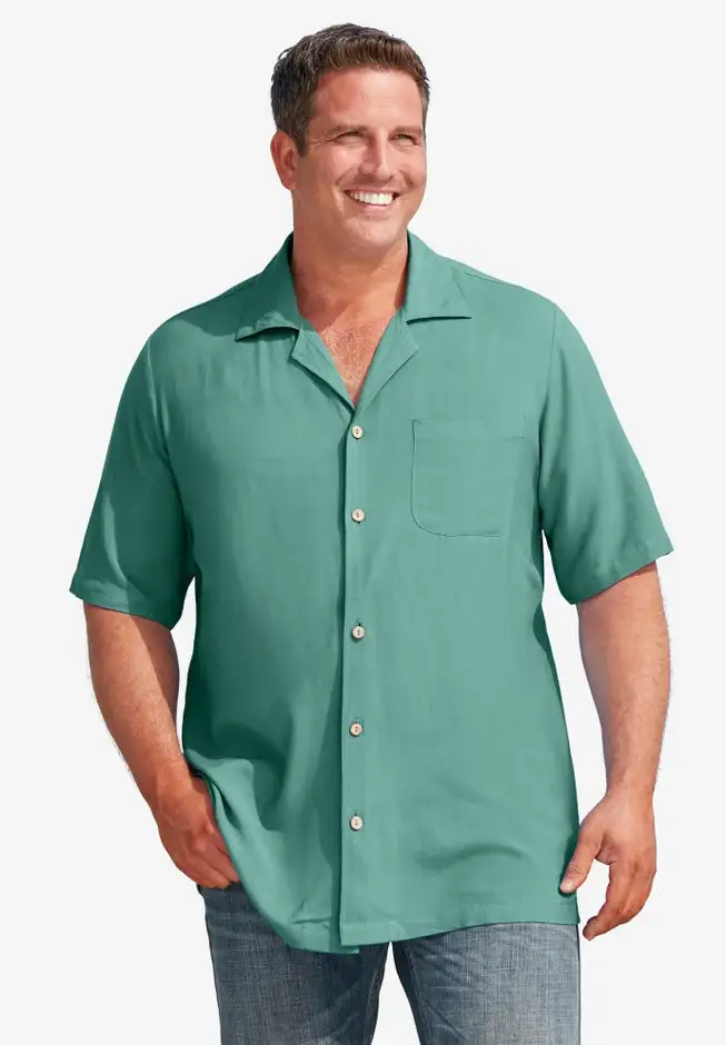 KS Island Solid Camp Shirt