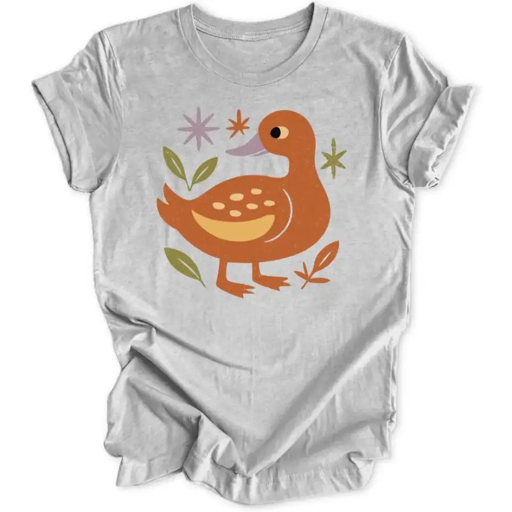 Folk Art Duck Unisex T-Shirt