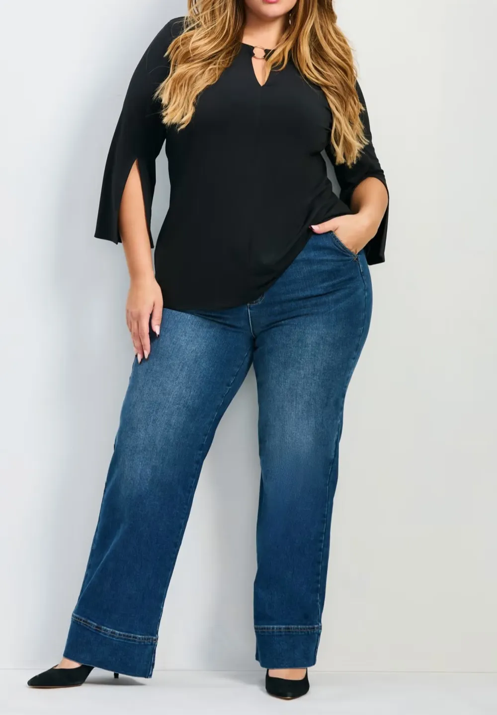 Straight Leg Jeans