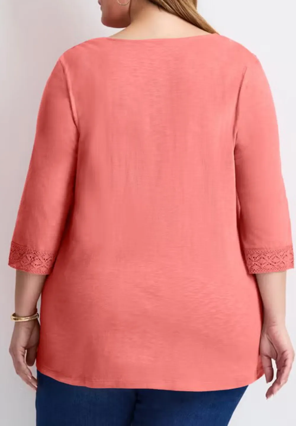 Cotton Knitted T-Shirt
