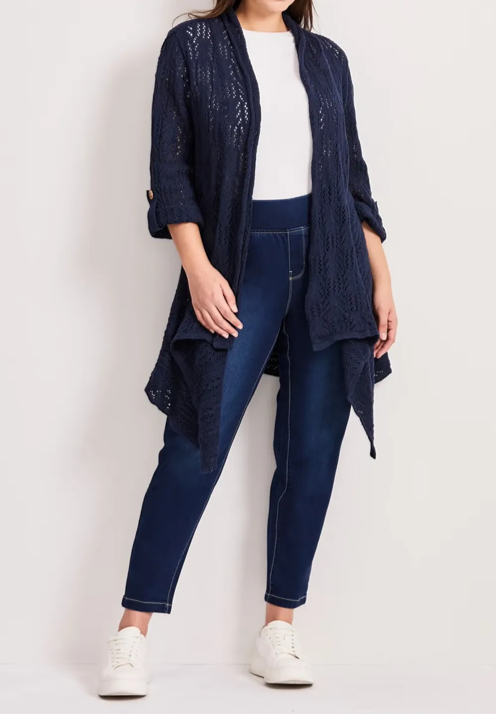 Irregular Hem Cardigan