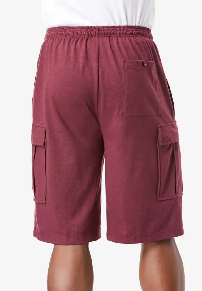 Lightweight Jersey Cargo Shorts