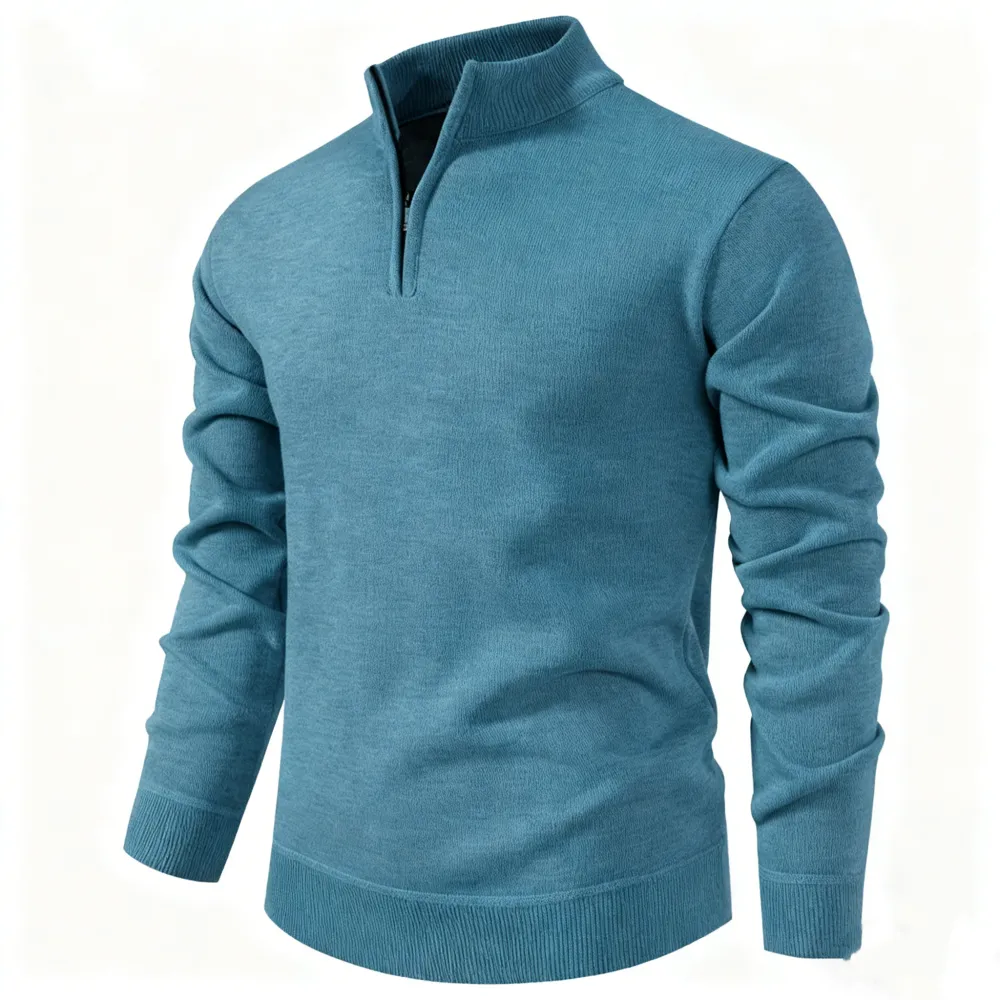 Men's Quarter Zip Sweater