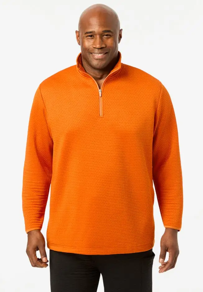 Dot Texture Performance 1/4 Zip