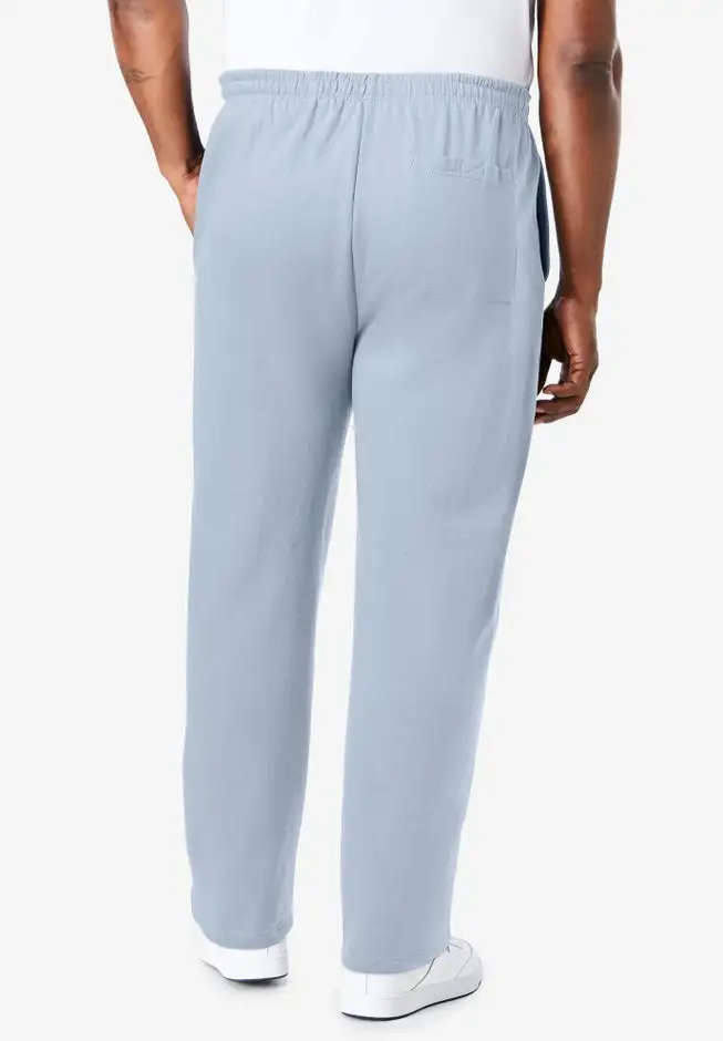 Fleece Open-Bottom Sweatpants