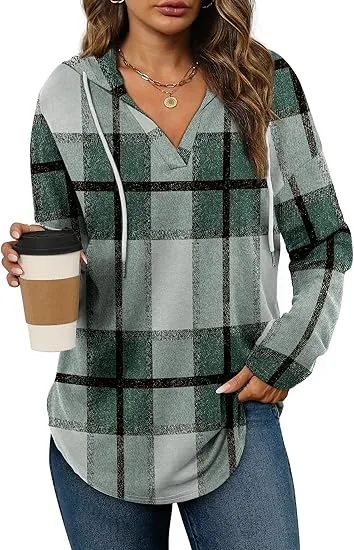 🎁Christmas Gifts🎁Women's Oversized Pullover Hoodie - Long Sleeve Loose Fit Sweatshirt