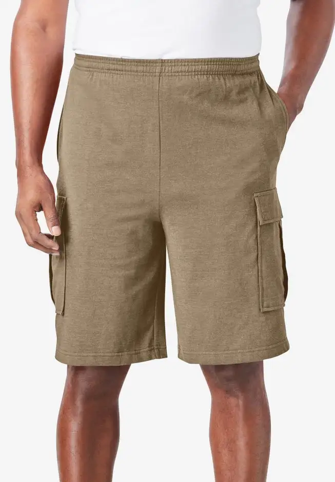 Lightweight Jersey Cargo Shorts
