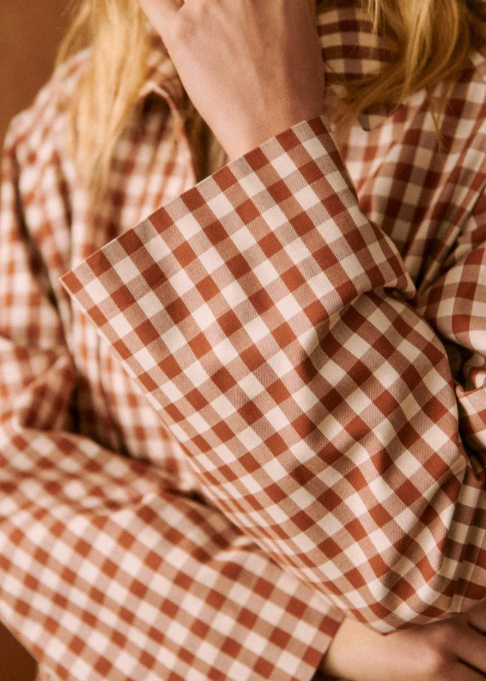 Brown Oversized Trench Coat