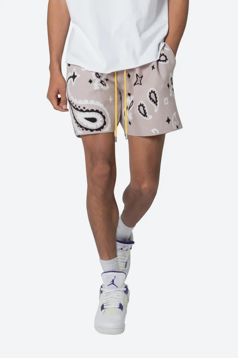 CASUAL STRAIGHT KNIT SHORTS