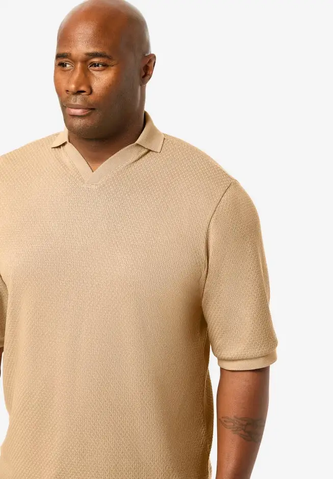 Knit Sweater Polo