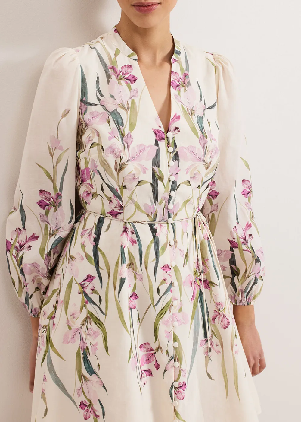Comfortable Skin-friendly Cotton Long Sleeve Ladies Dress