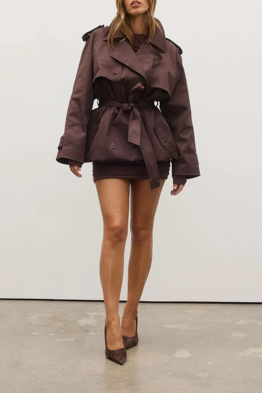 High-End Asymmetric Cut Suit Jacket