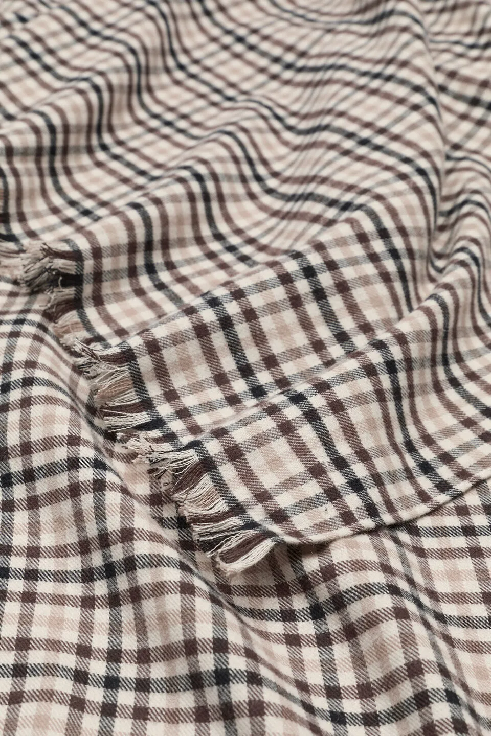 Multi-Pattern Checked Scarf