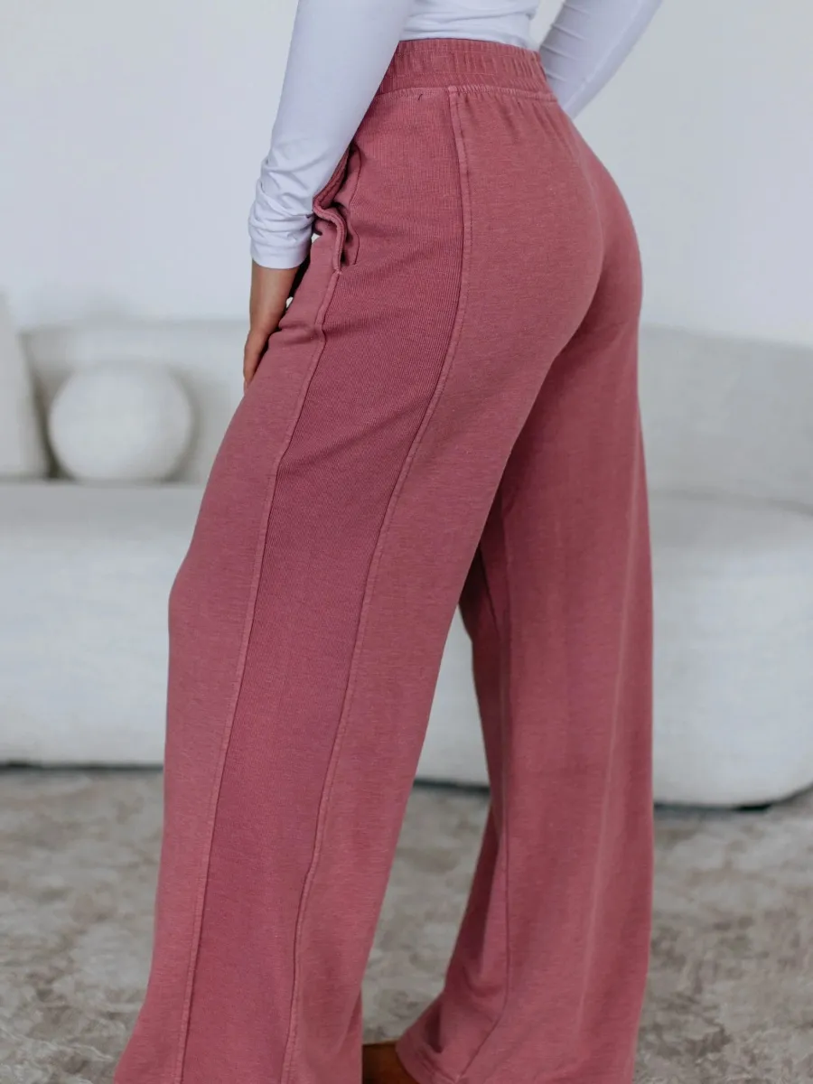 Casual Wide Leg Pants