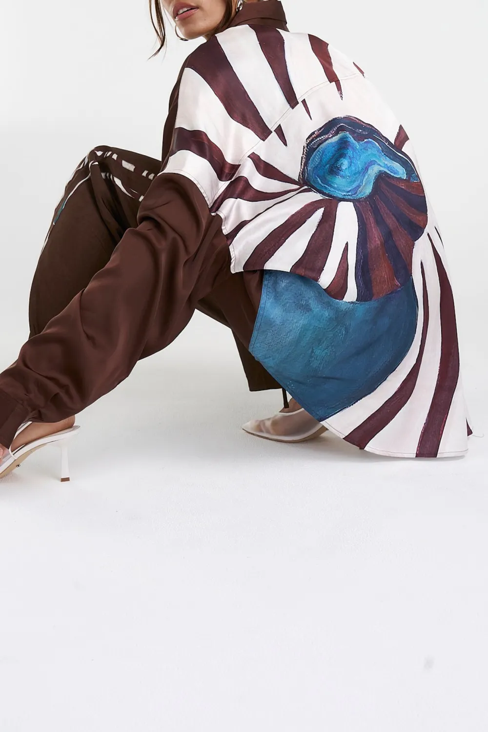 Unique Personality Art Long-Sleeved Shirt