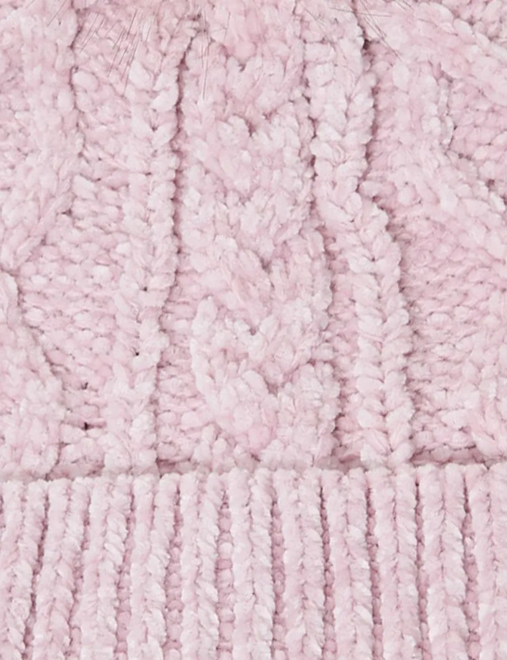Soft Cable Knit Hat