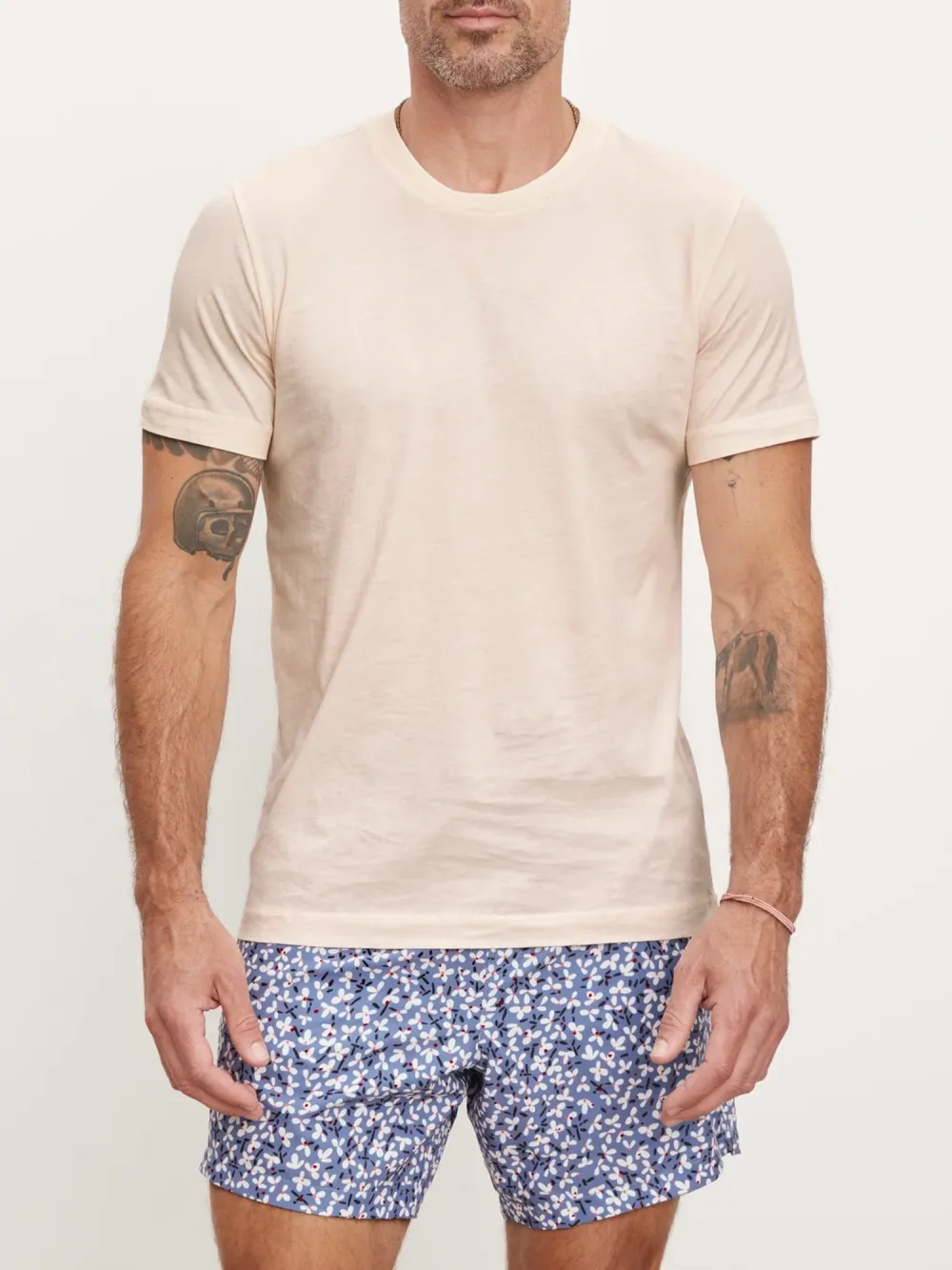 Men's Fashion Cotton Round Neck T-Shirt