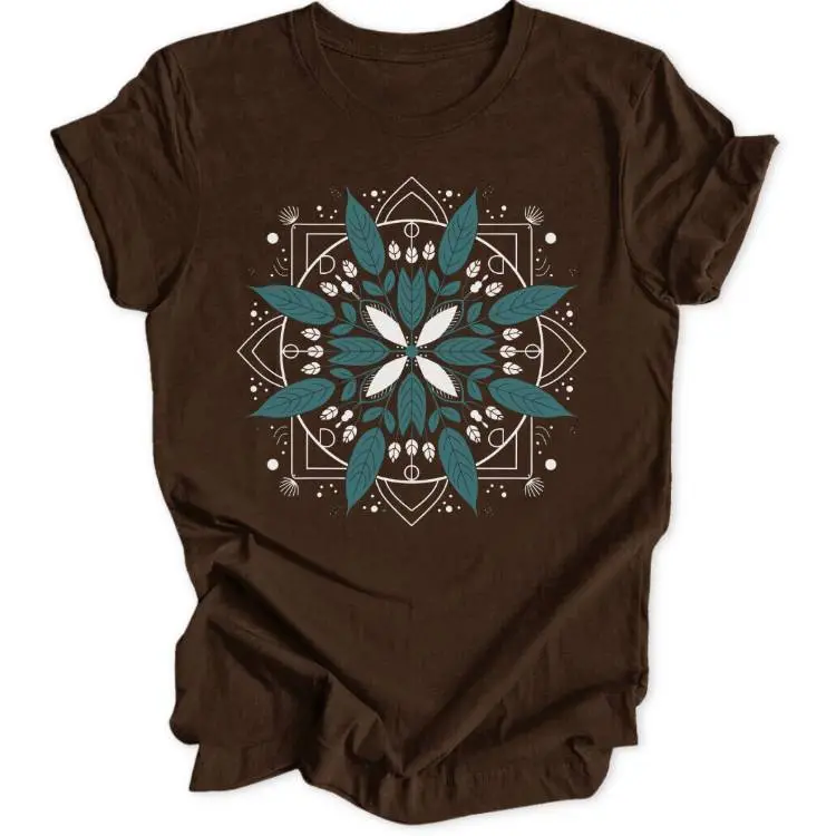 Leaf Mandala Unisex T-Shirt