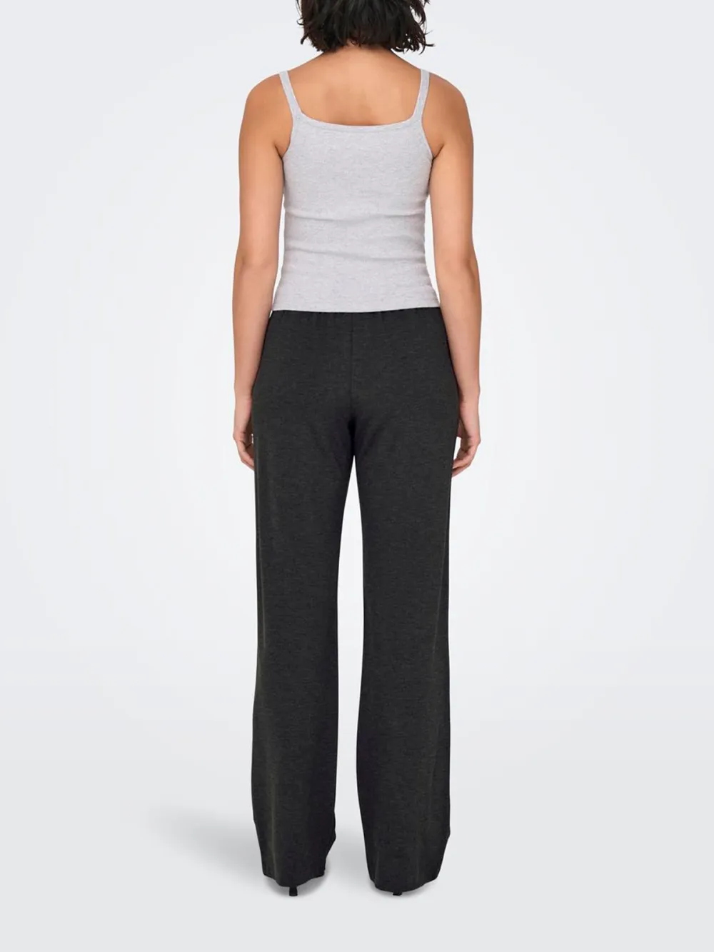 Plain Colored Casual Style Pants