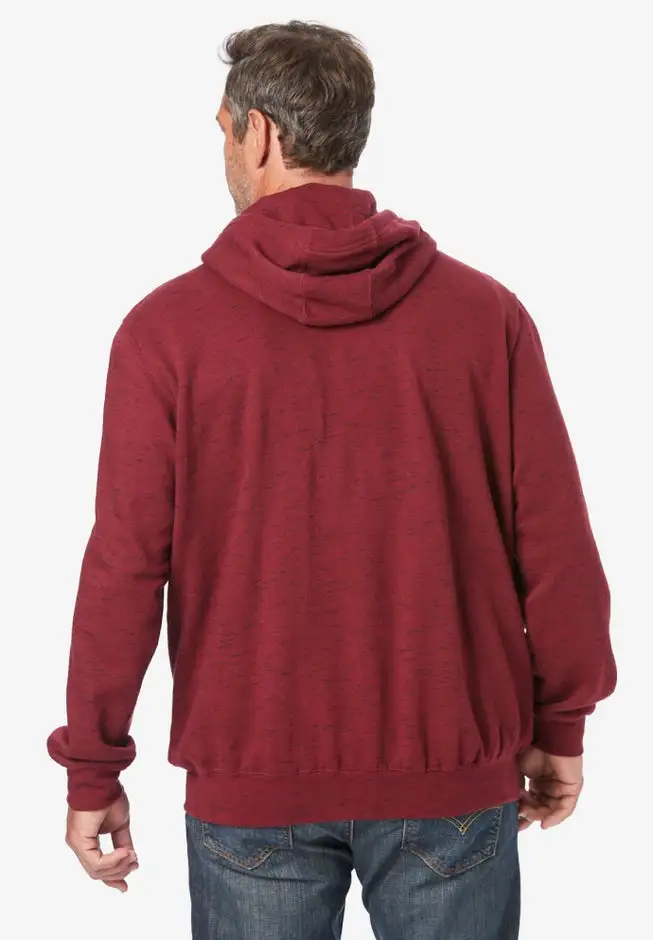 Fleece Zip-Front Hoodie