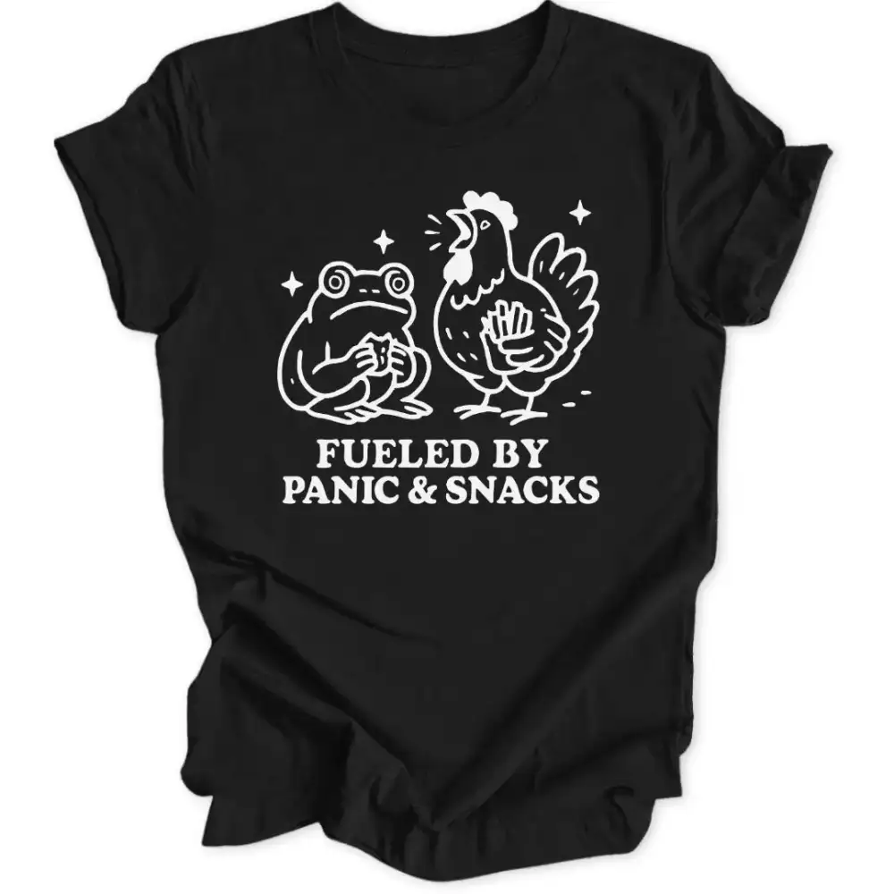 Panic And Snacks Unisex T-Shirt