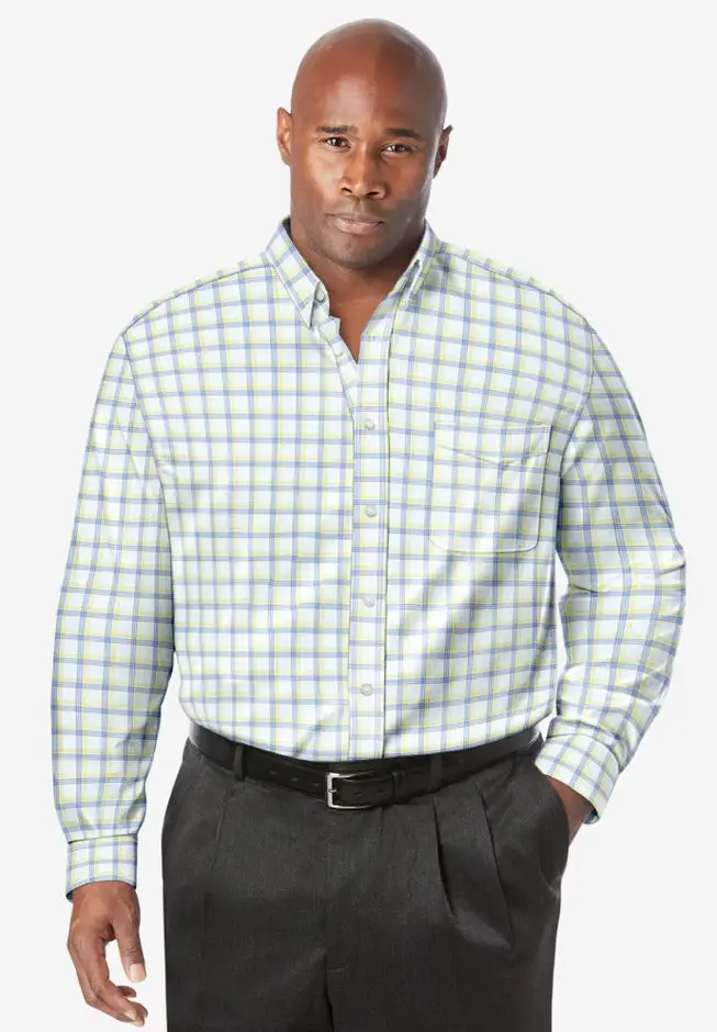 Wrinkle-Free Oxford Dress Shirt