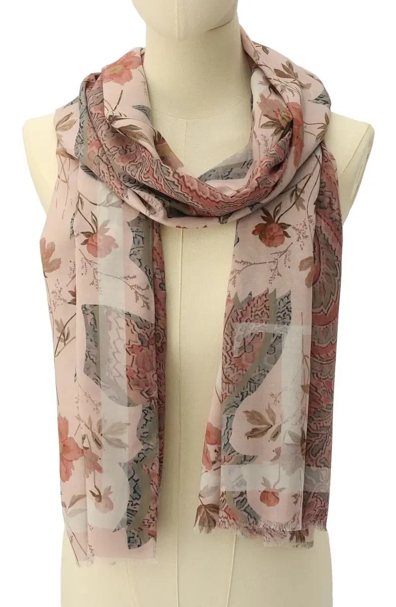 Art Graphic Printed Scarf