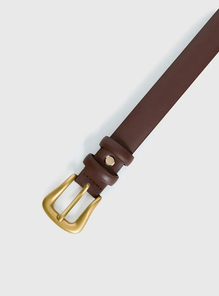 Casual Leather Waist Belt