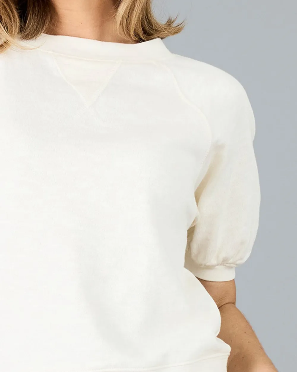 Round Neck Short Sleeve Top