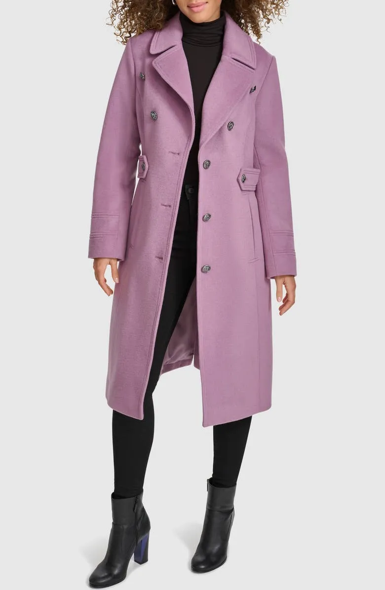 Notch Lapel Military Coat