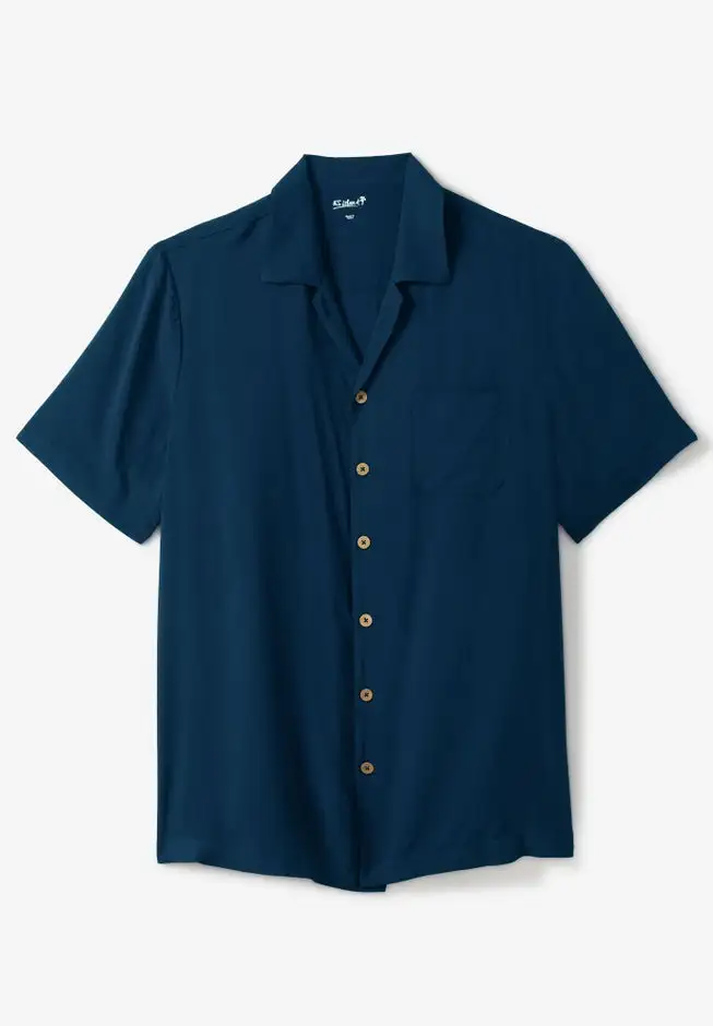KS Island Solid Camp Shirt