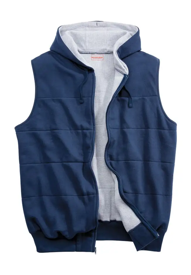 Thermal-Lined Fleece Vest