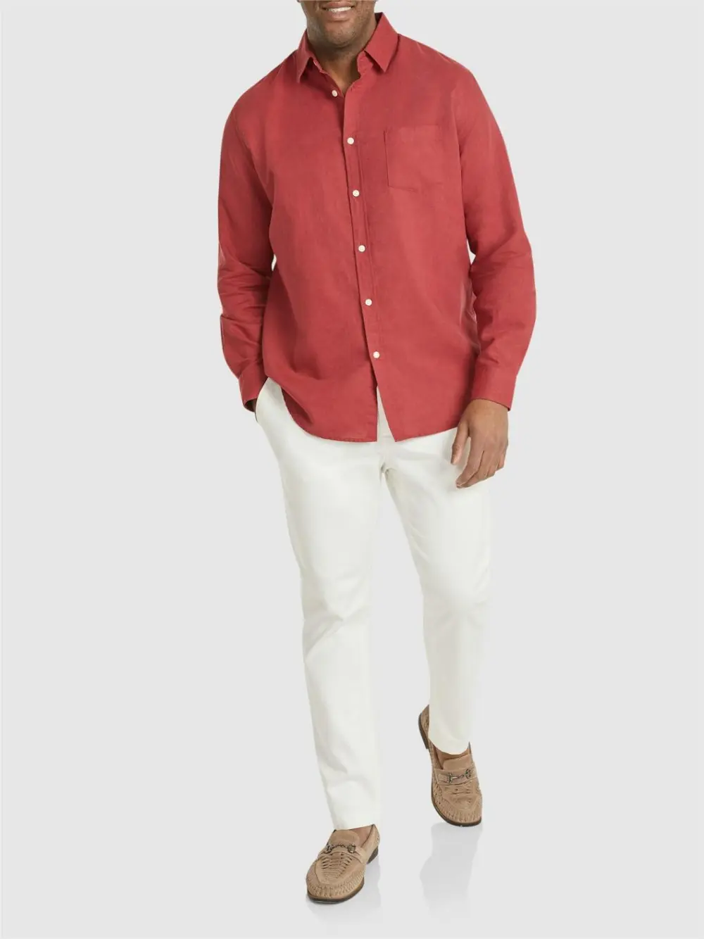 CLASSIC FIT LINEN SHIRT