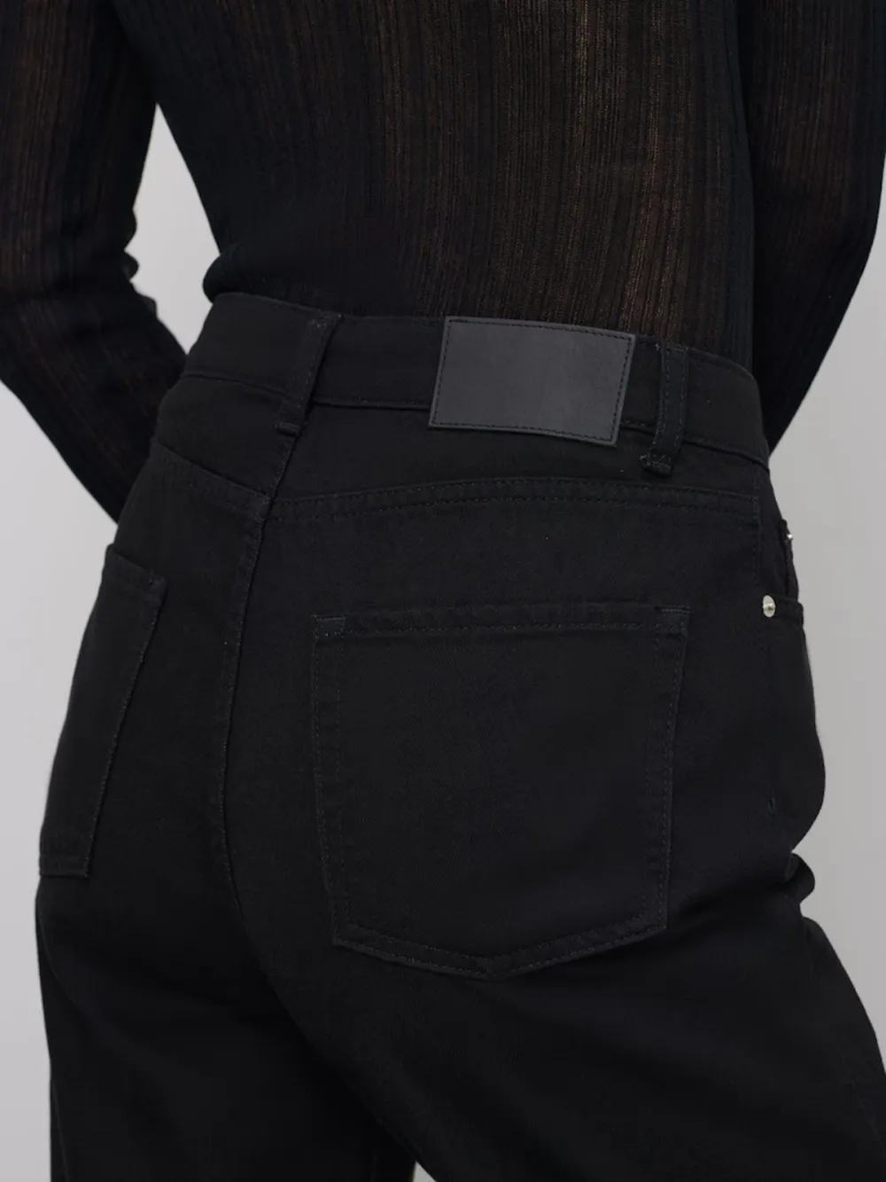 Colored Denim Casual Style Trousers Jeans