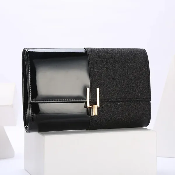 Sequin reflective crafted handbag for wedding dinner ladies