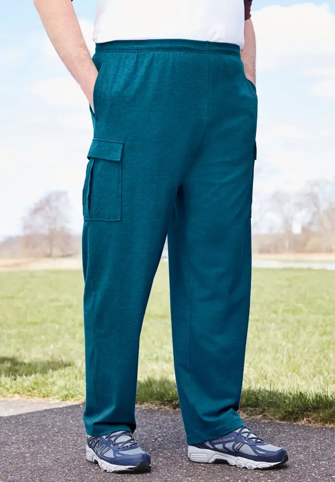 Lightweight Jersey Cargo Sweatpants