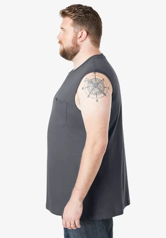 Heavyweight Pocket Muscle Tee