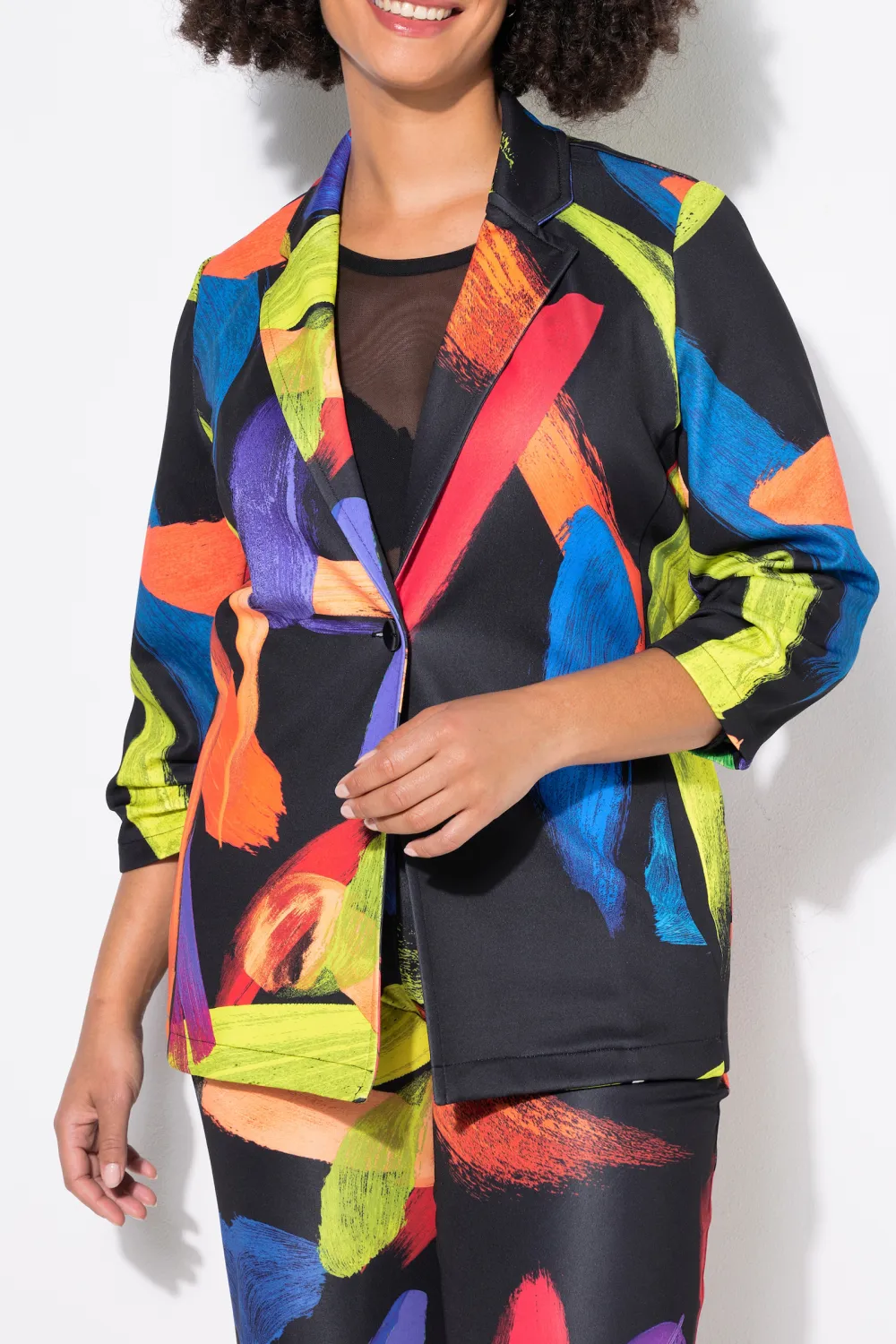 Colorful Printed Jacket