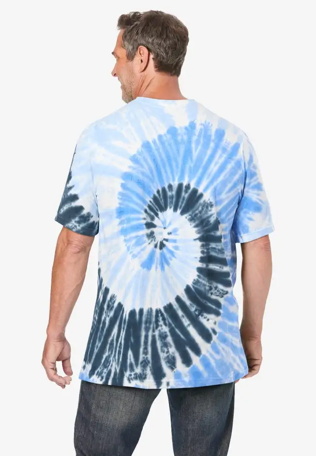Lightweight Tie-Dye Crewneck Tee
