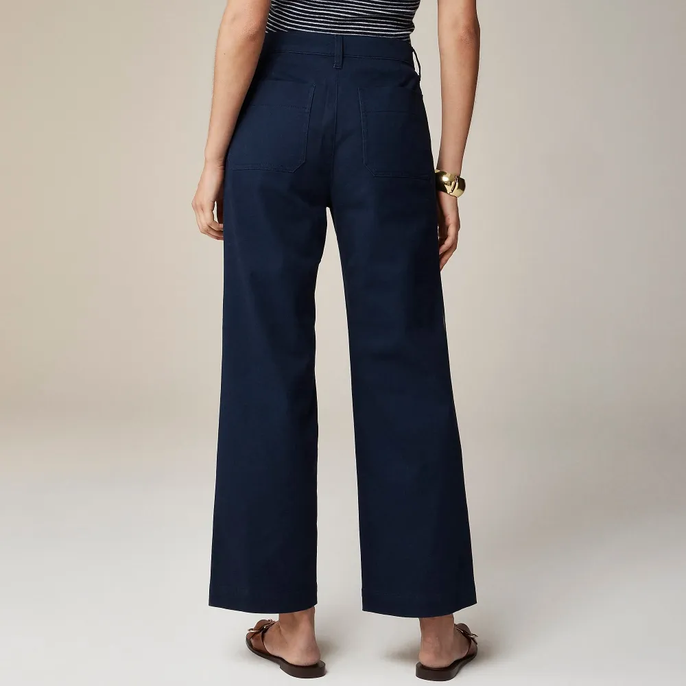 Sailor Slim Wide-Leg Chino Pants