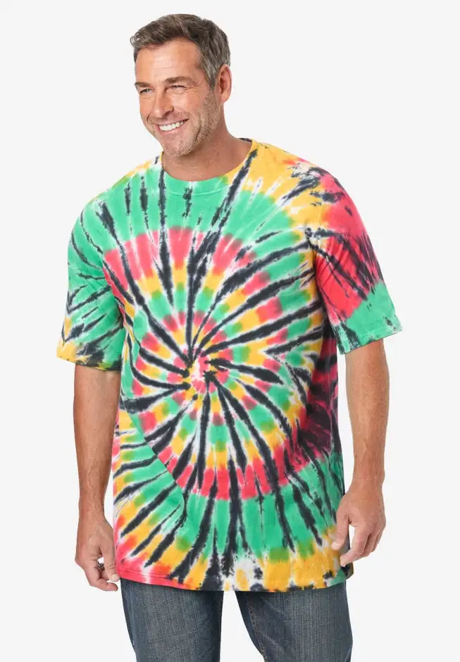 Lightweight Tie-Dye Crewneck Tee
